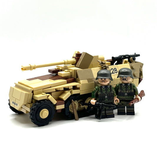 Exclusive Hermann Göring Division Minifigure Bundle | Sd.Kfz. 251/22 Ausf. D