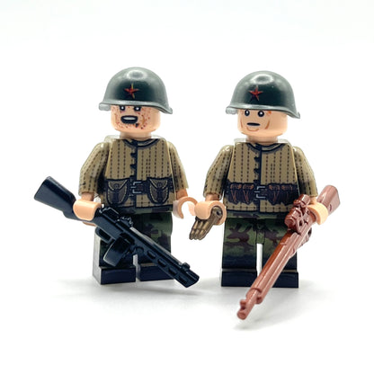 Exclusive Soviet Amoeba Minifigure Bundle | T-34/85