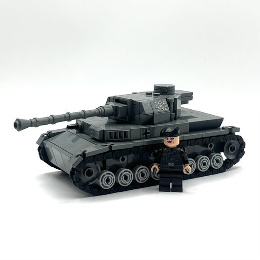 Exclusive German Tank Commander Minifigure Bundle | Panzer IV Ausf. F2