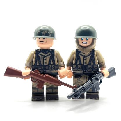 Exclusive WW2 U.S. Minifigure Bundle | M3 Half-Track
