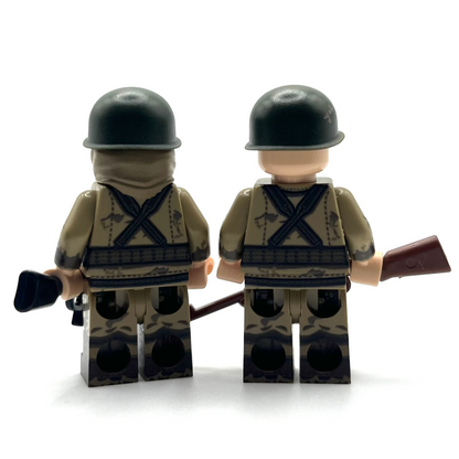 Exclusive WW2 U.S. Minifigure Bundle | M3 Half-Track