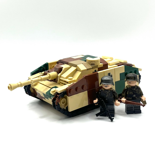 Exclusive Swamp Camo Minifigure Bundle | StuG III Ausf. G with sideskirts