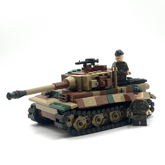 Exclusive Splinter Camo Tankcrew Minifigure Bundle | Tiger I Ausf. E