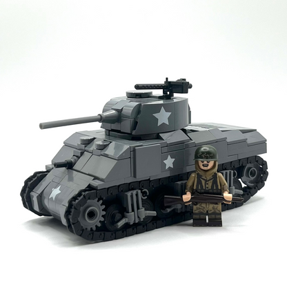 Exclusive WW2 U.S. Minifigure Bundle | M4A2 Sherman