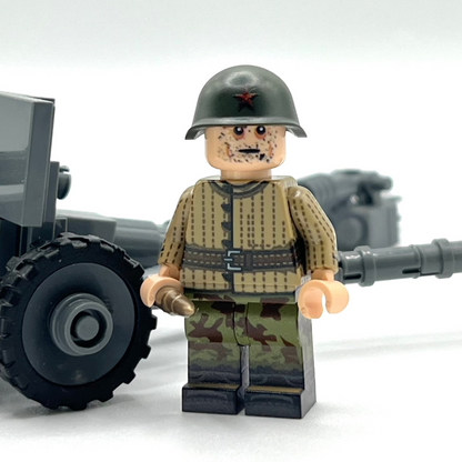 Exclusive Soviet Amoeba Minifigure Bundle | ZiS-3